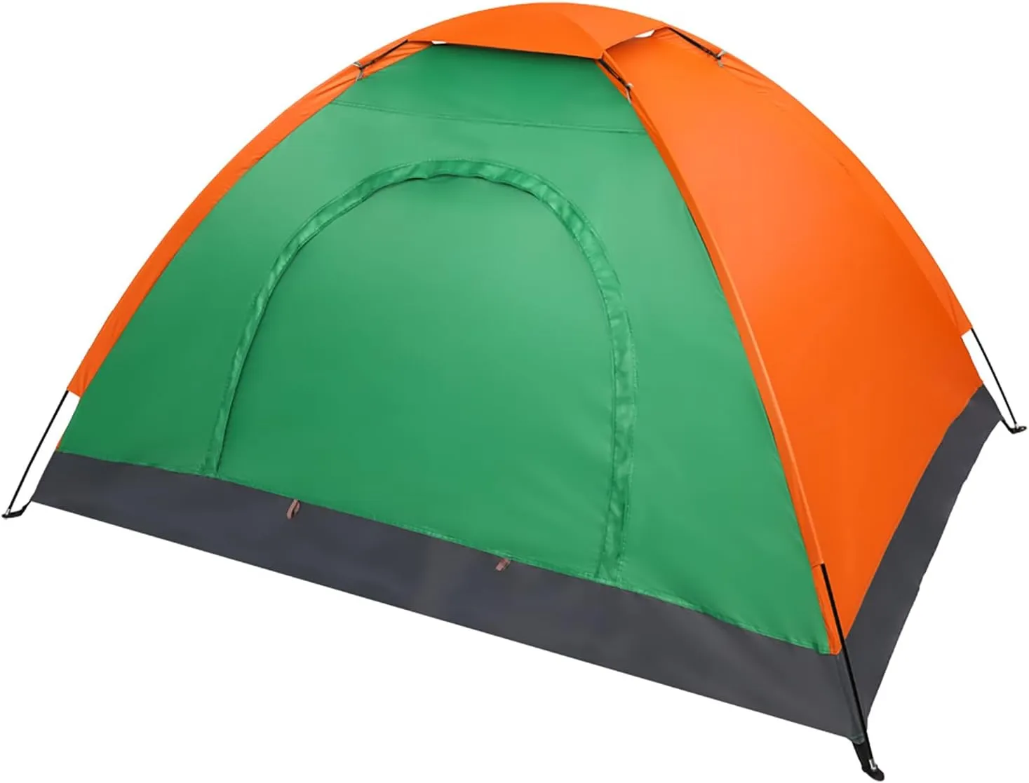 1 Person Patio Dome Tent, All-Weather Camping Tent, Easy Setup Portable Outdoor Tents with Dual-Way Zip and Carrying Bag, Windproof & Waterproof Heavy Duty Tents for Beach Hiking Travel,
