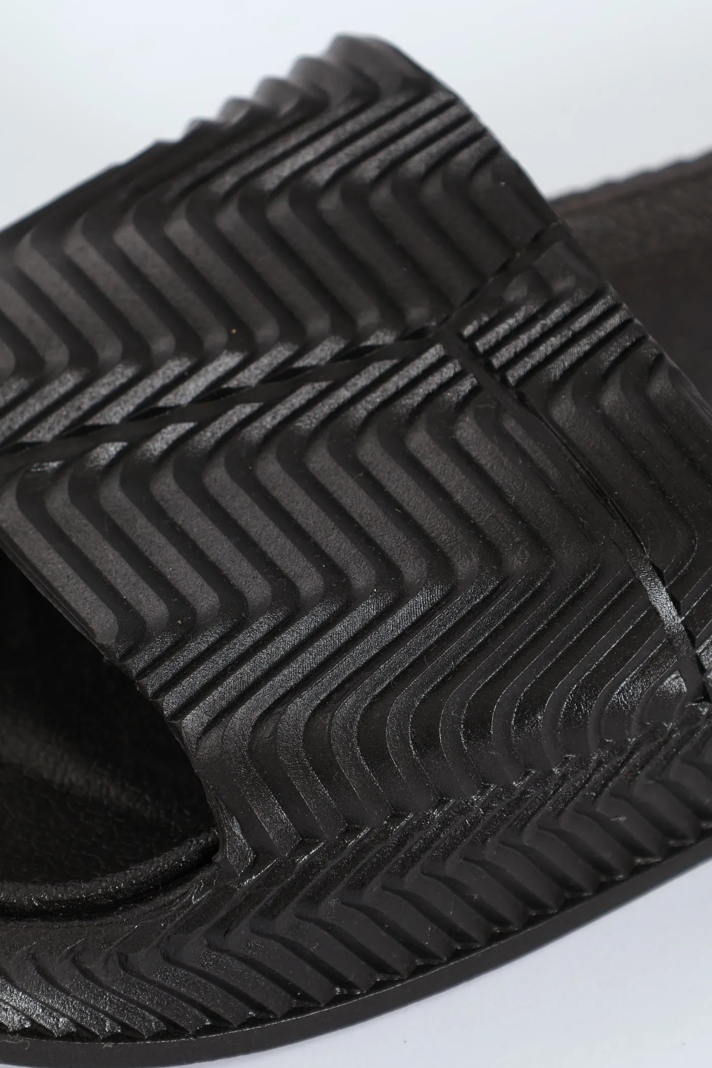 3D Slide Sandal - Black