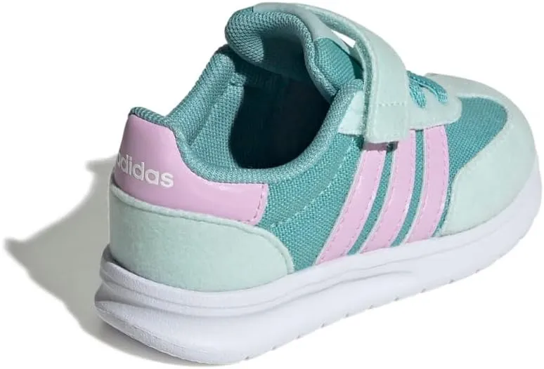 adidas Baby-Boy's Run 70s 2.0 Elastic Lace & Strap Sneaker