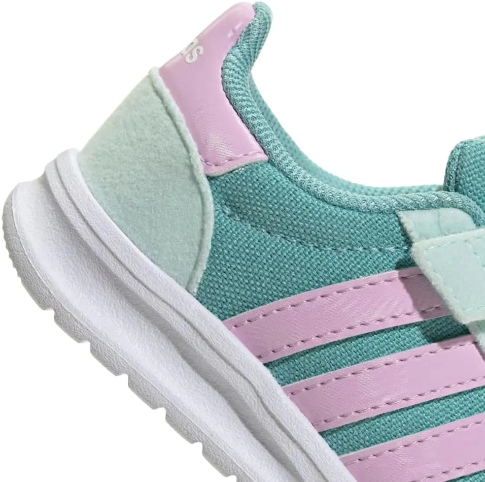 adidas Baby-Boy's Run 70s 2.0 Elastic Lace & Strap Sneaker