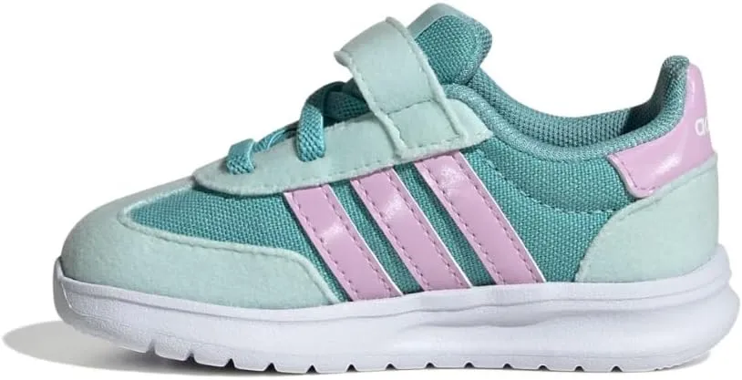 adidas Baby-Boy's Run 70s 2.0 Elastic Lace & Strap Sneaker