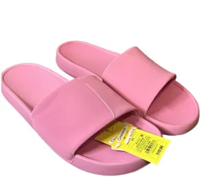 All in Motion Women's Pink Sandal Slides - size 11