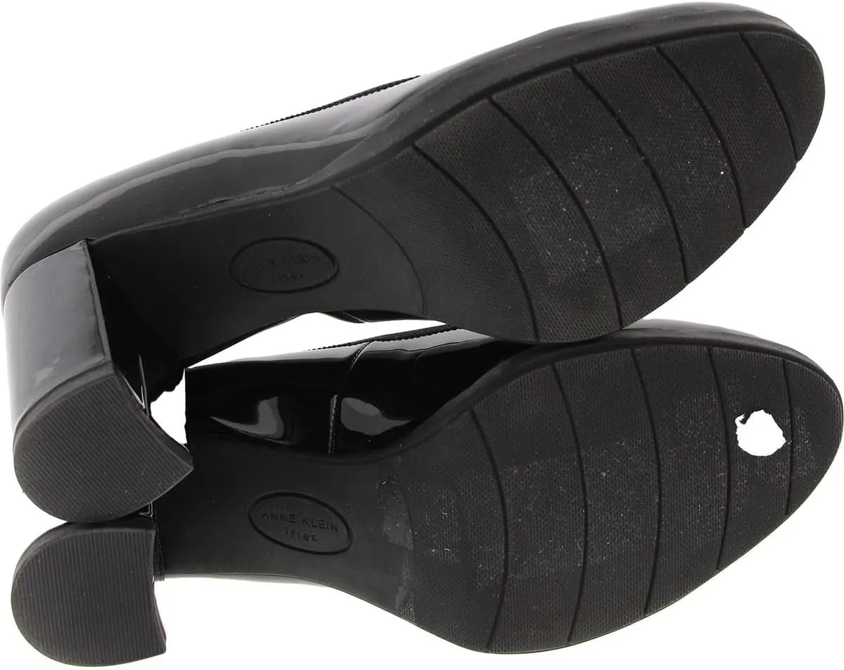 Anne Klein Womens Castana Flex Fit Block Heels