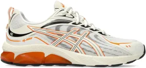 Asics Unisex Gel-Quantum 180 VIII Sportstyle Shoes, 11.5, Cream/Shocking Orange