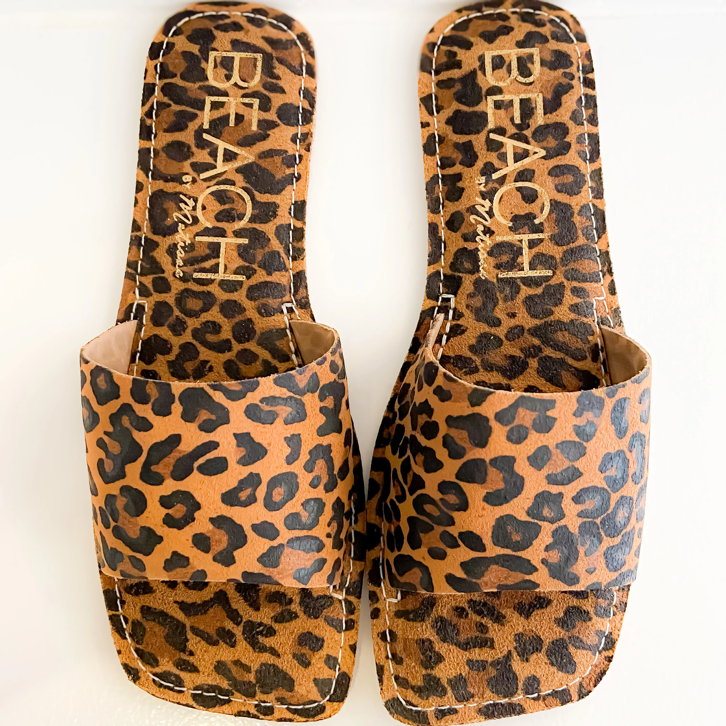 Bali Leopard Print Sandal