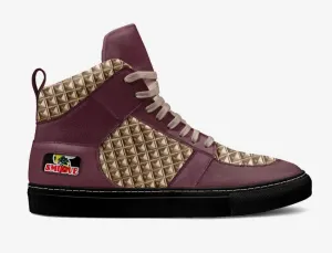 Beesmoove Mauve Monarch Sneaker