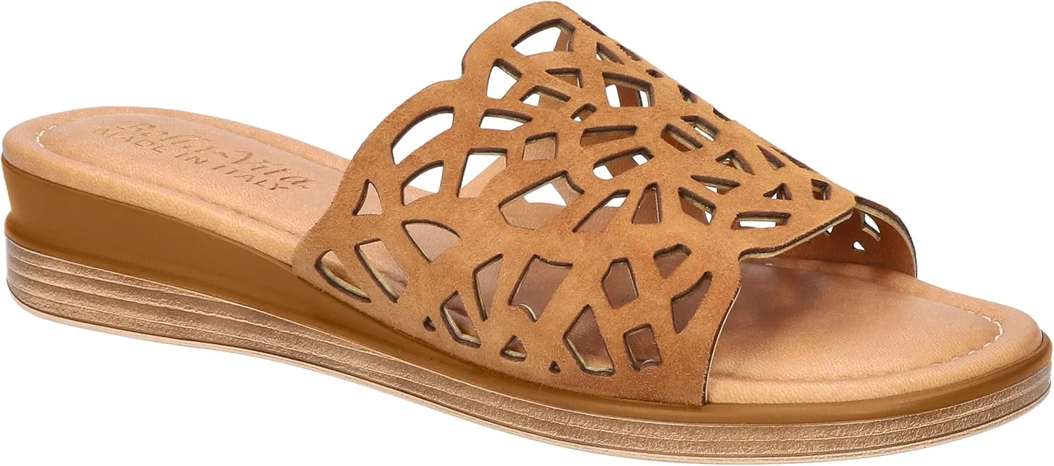 Bella Vita Women's Cas-Italy Wedge Sandal