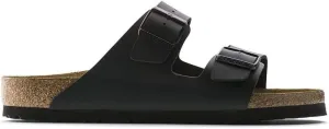 Birkenstock Unisex Arizona Sandal,Black Oiled Leather,37 M EU