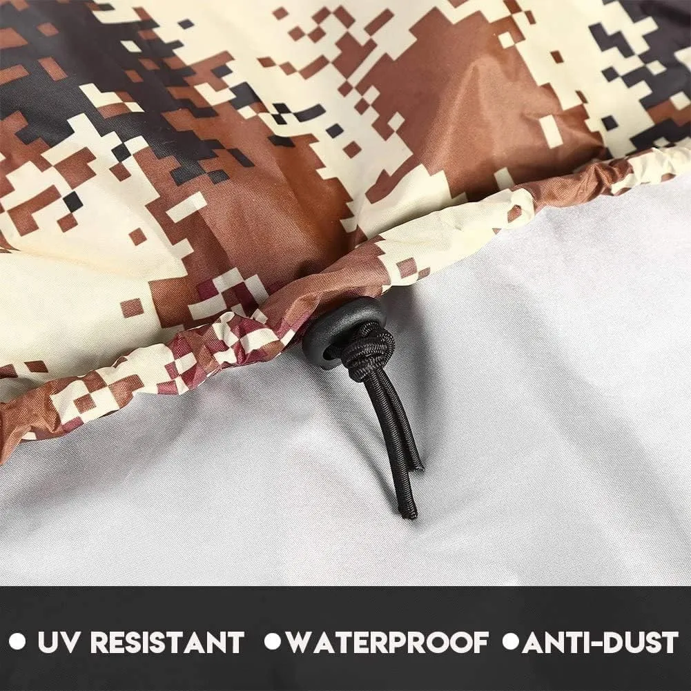 Boat Covers Waterproof Kayak Boat Cover, Professional Oxford Storage Dust Cover UV Protection Sunblock Shield Fit Fishing Boat Accessories ， Boat Tarp (Size : Fit 4.1 * 4.5m/13.4 * 14.7ft Kayak)