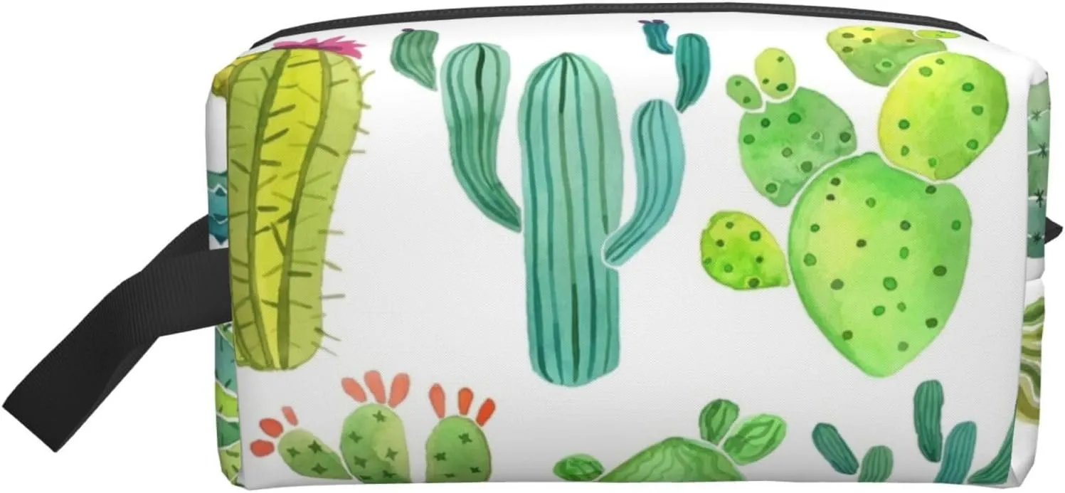 Cactus... print Travel Toiletry Bag for Men,Shaving Kit with Large Capacity for Travel Accessories