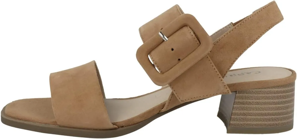 Caprice 28211-20 365 | Hazel Suede | Womens Heeled Sandals Hazel 8.5