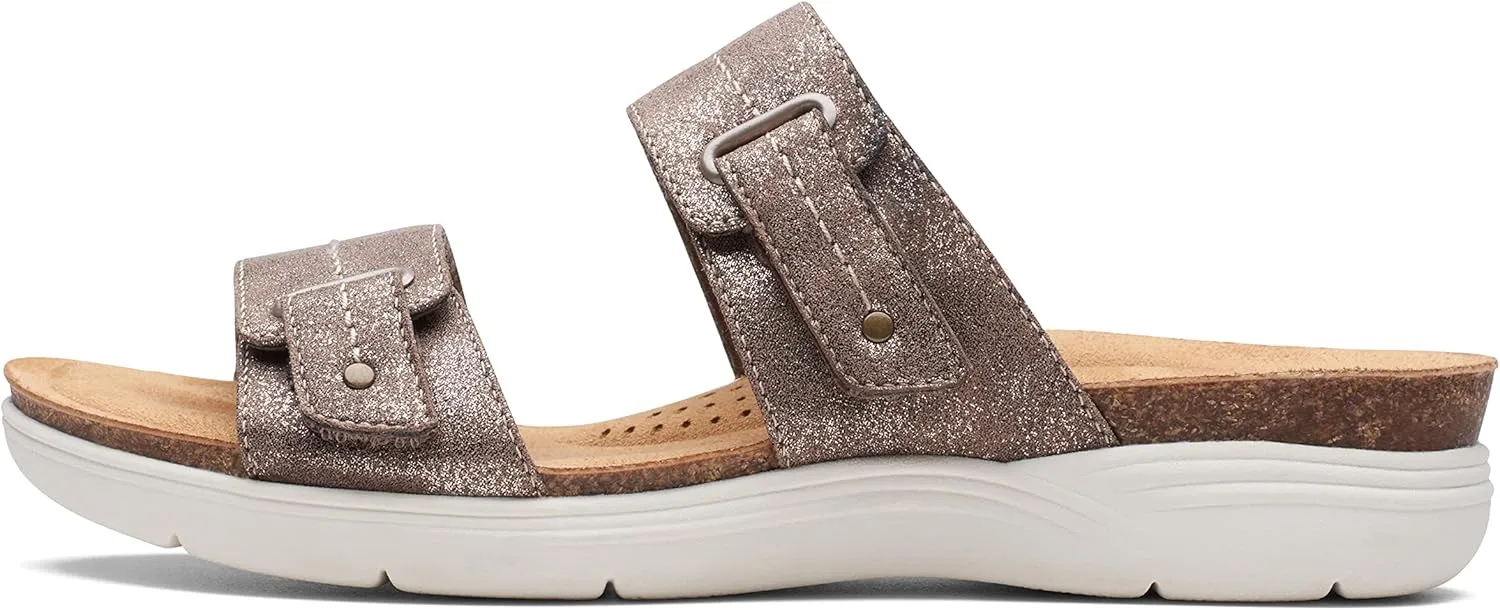 Clarks Women's April Dusk Slide Sandal