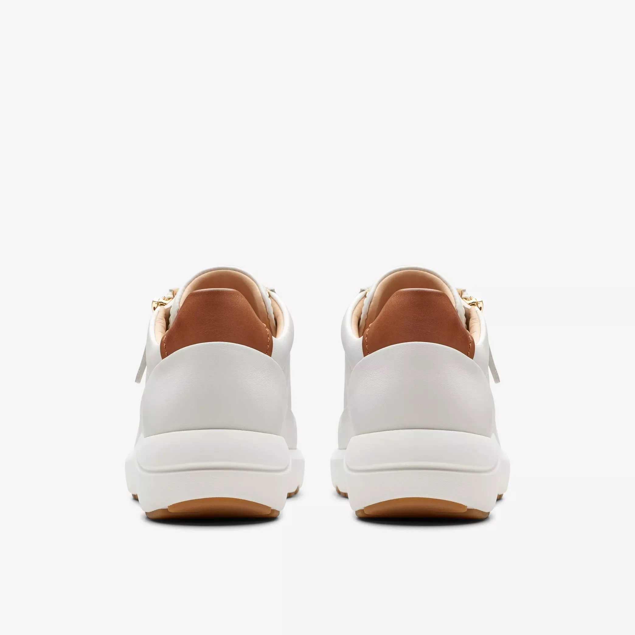 Clarks Women's Tivoli Zip Off White Lea 26176650