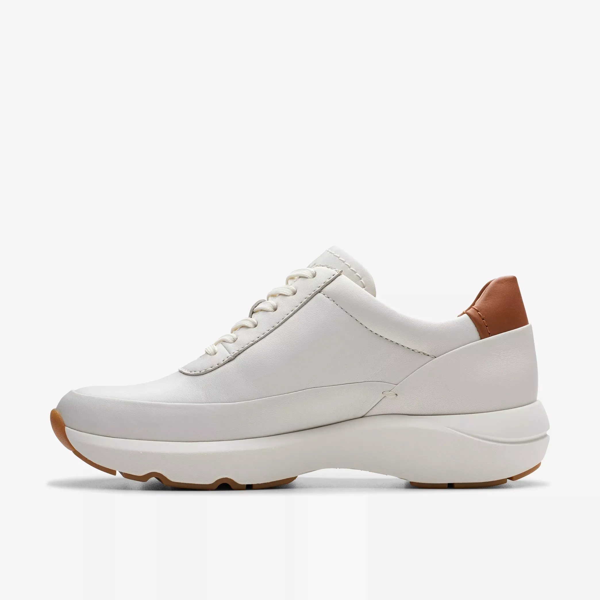 Clarks Women's Tivoli Zip Off White Lea 26176650