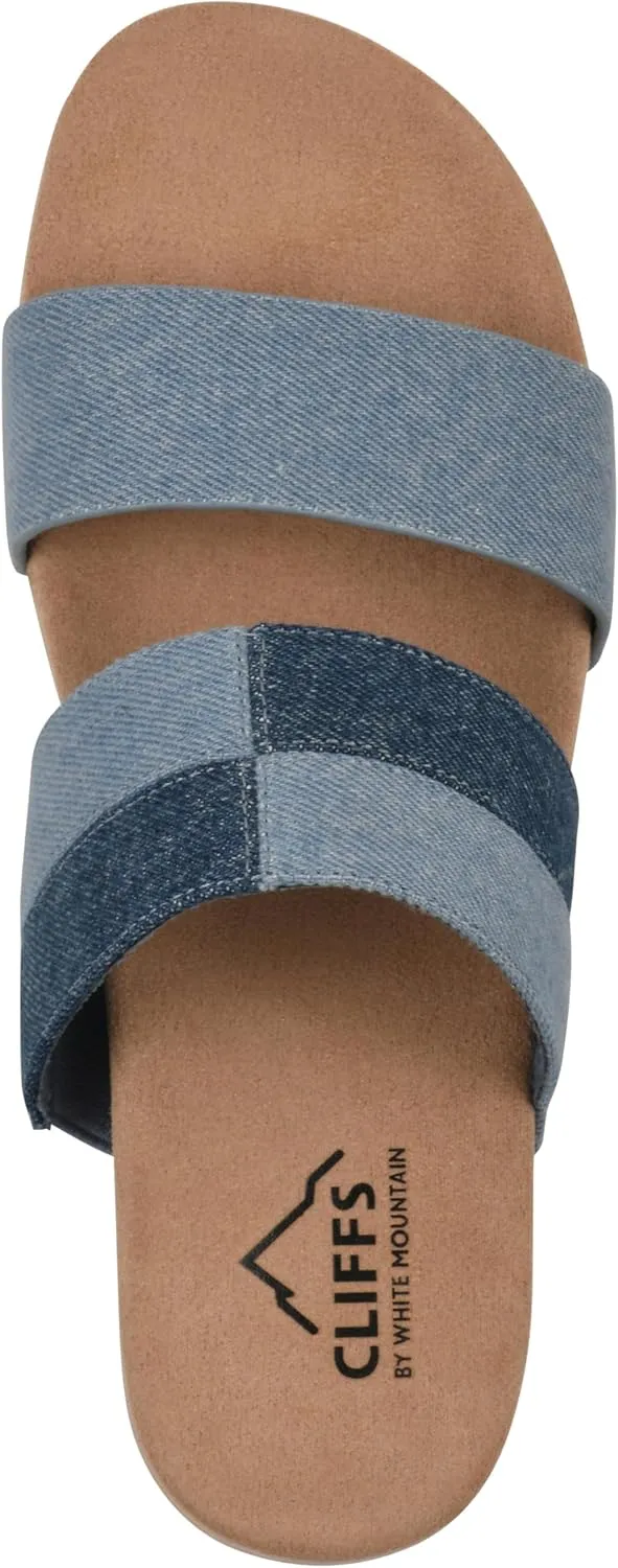 CLIFFS BY WHITE MOUNTAIN Women's Tammy Slide Sandal