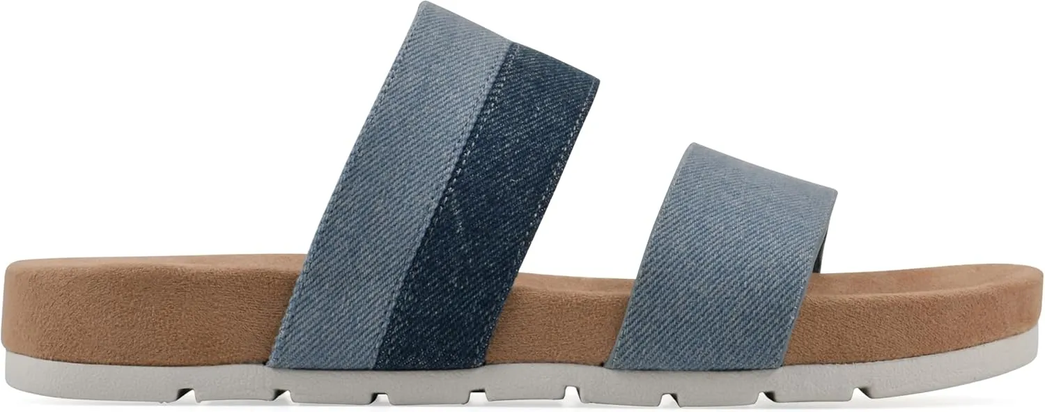 CLIFFS BY WHITE MOUNTAIN Women's Tammy Slide Sandal