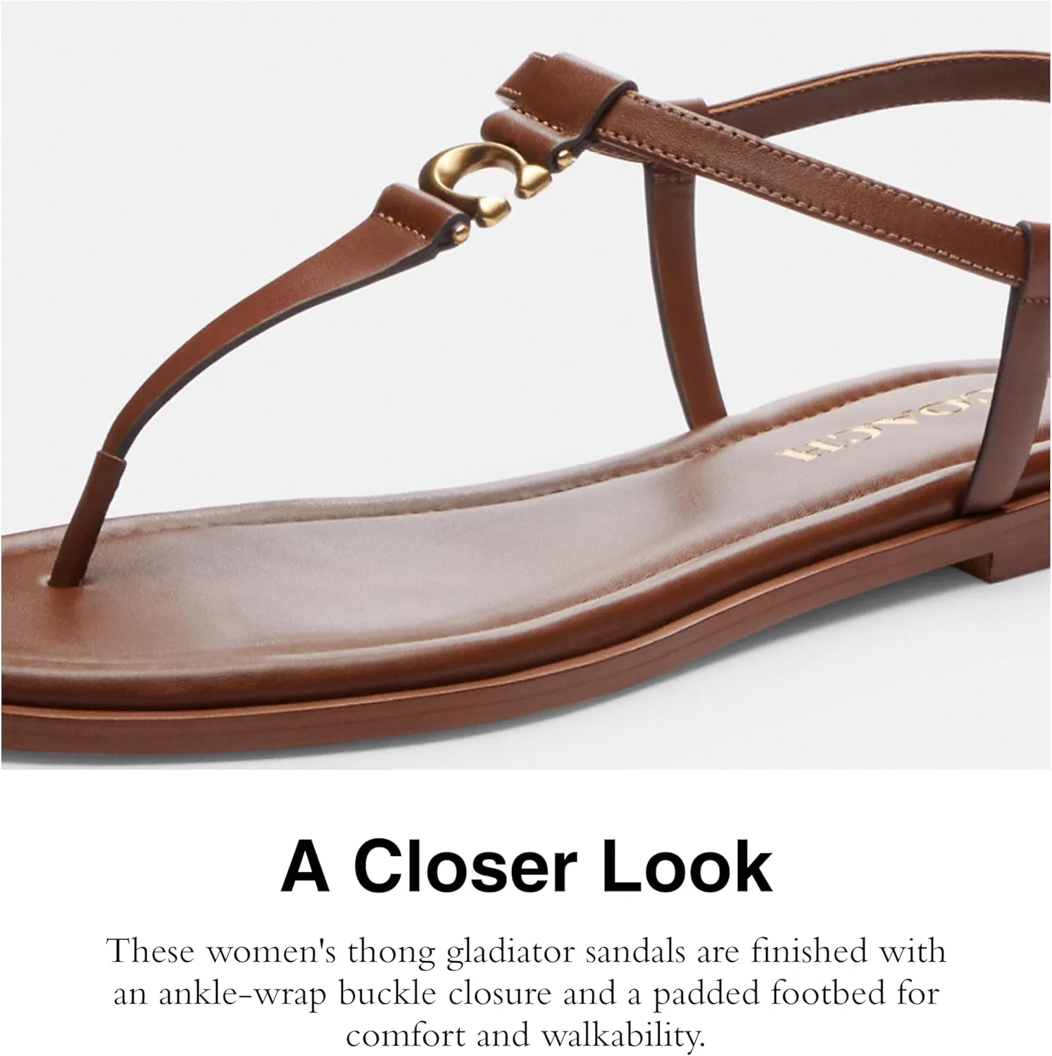 Coach Women's Jessica Thong Sandal