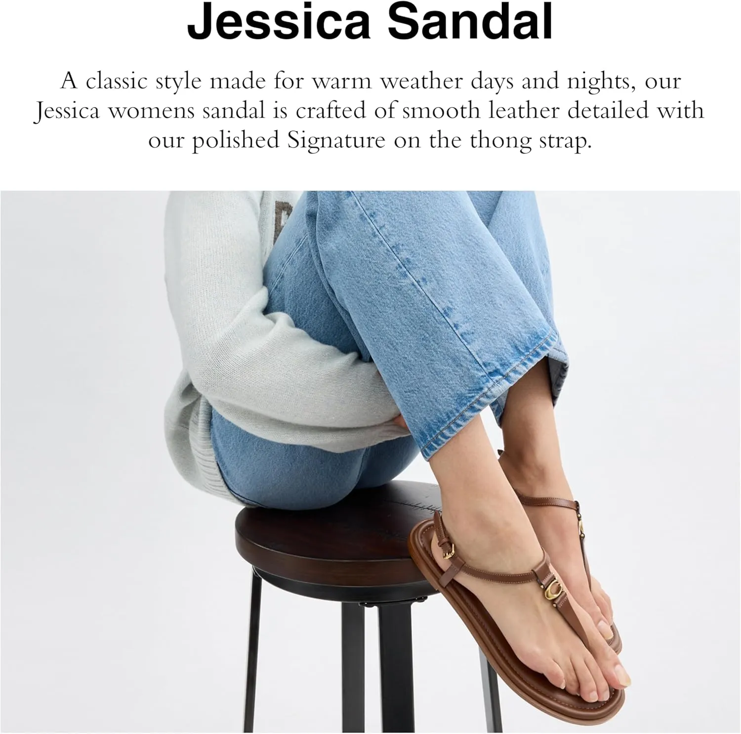 Coach Women's Jessica Thong Sandal