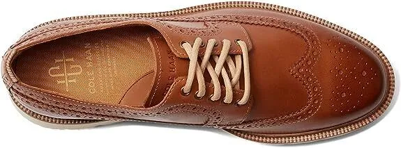 Cole Haan Men's American Classics Longwing Pecan Egret Leather C36856