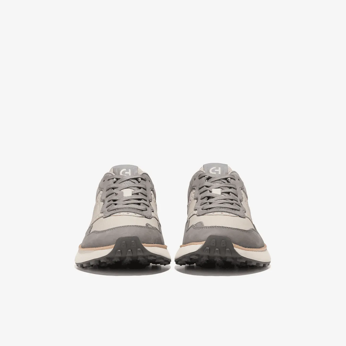 Cole Haan Mens GrandPrø Ashland Sneaker Quiet Shade-Grey Pinstripe-Paloma C37778