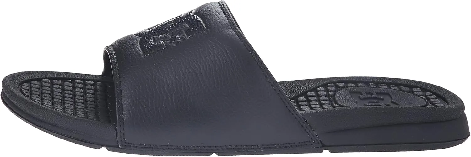 DC mens Bolsa Slide Sandal Flip Flop