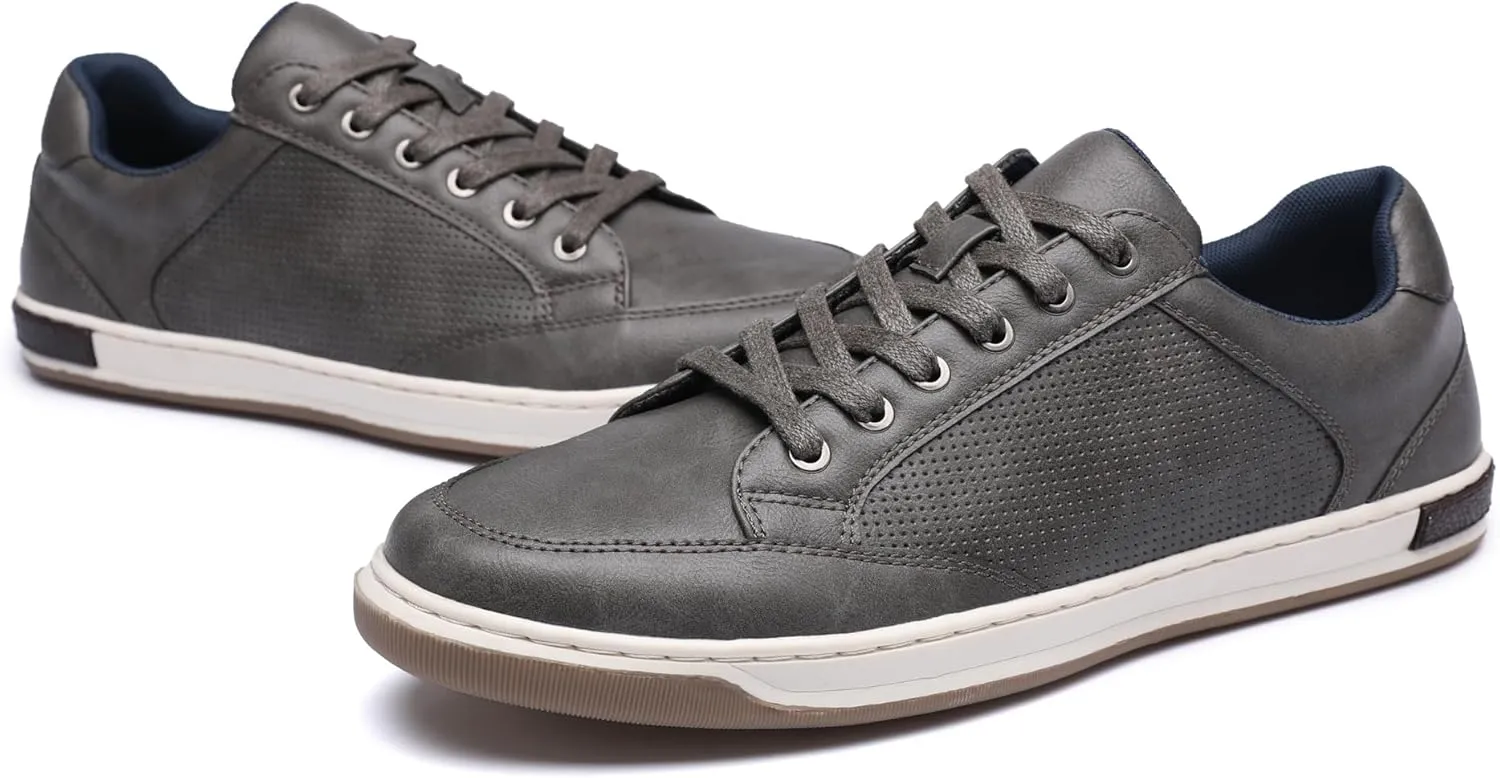 DECARSDZ Men's Sneakers Classic Retro Casual Shoes Dress Business Oxford Shoe for Men