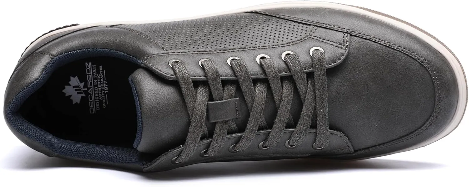 DECARSDZ Men's Sneakers Classic Retro Casual Shoes Dress Business Oxford Shoe for Men