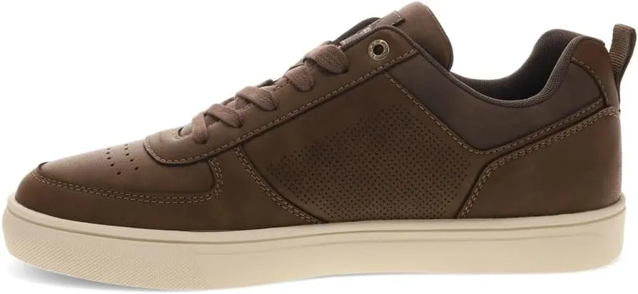 DOCKERS Mens Landon Synthetic Leather Casual Lace Up Sneaker Shoe