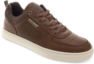 DOCKERS Mens Landon Synthetic Leather Casual Lace Up Sneaker Shoe