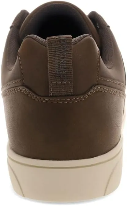 DOCKERS Mens Landon Synthetic Leather Casual Lace Up Sneaker Shoe