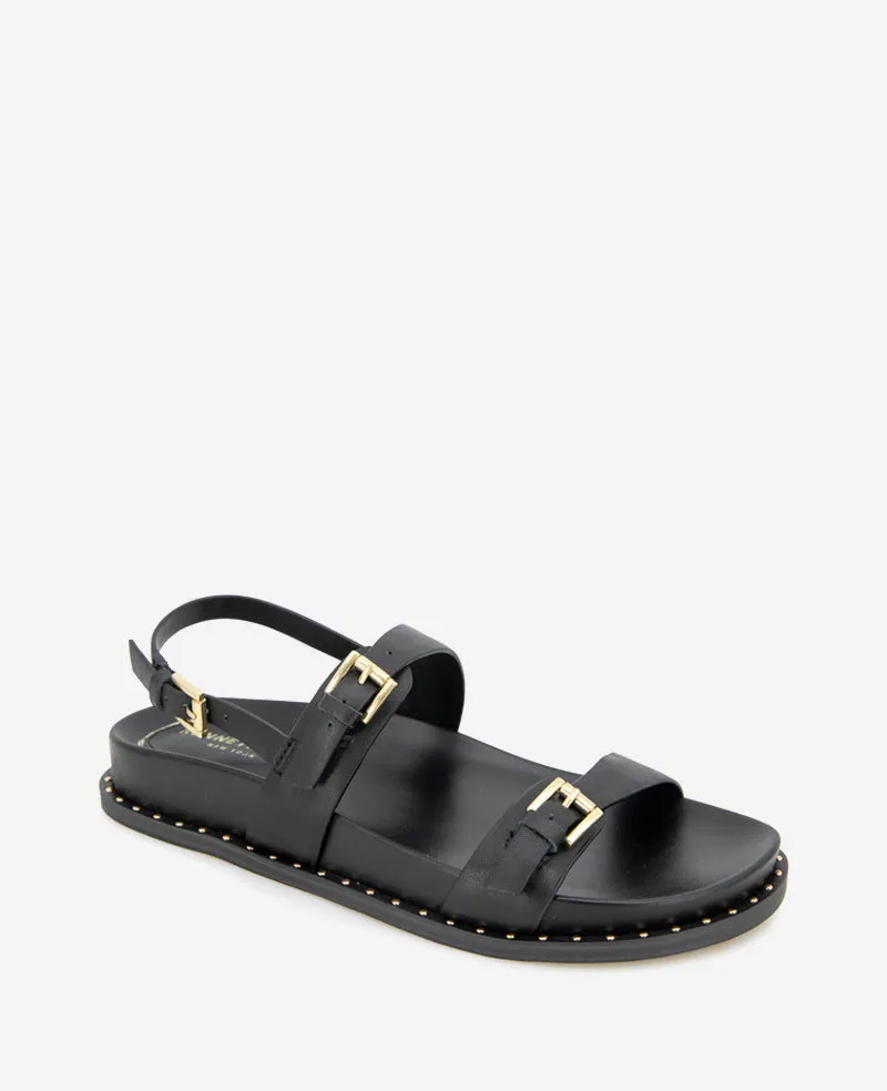 Drinity Leather Band Buckle Sandal