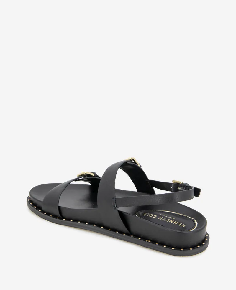 Drinity Leather Band Buckle Sandal