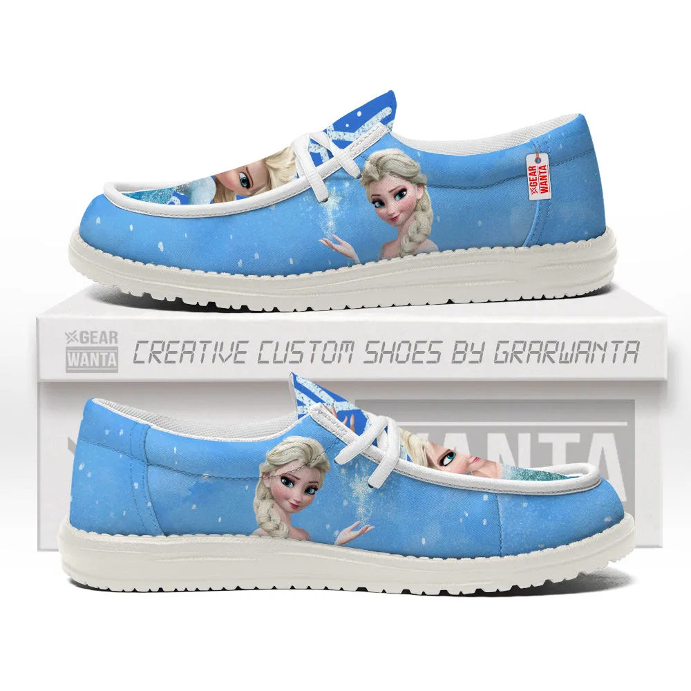 Elsa Canvas Loafer Shoes