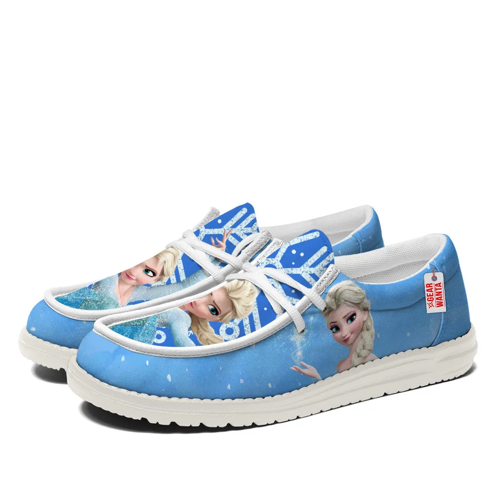 Elsa Canvas Loafer Shoes
