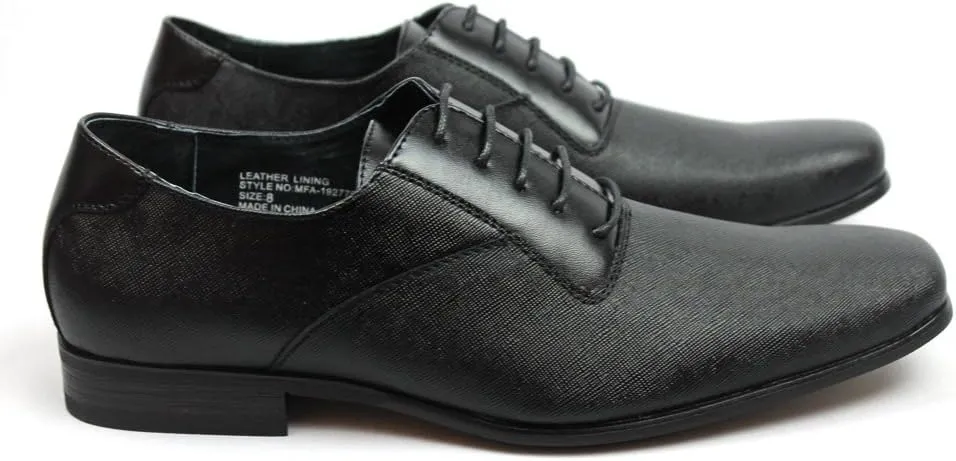 Ferro Aldo Men's 19277B Gibson Double Texture Oxfords Shoes