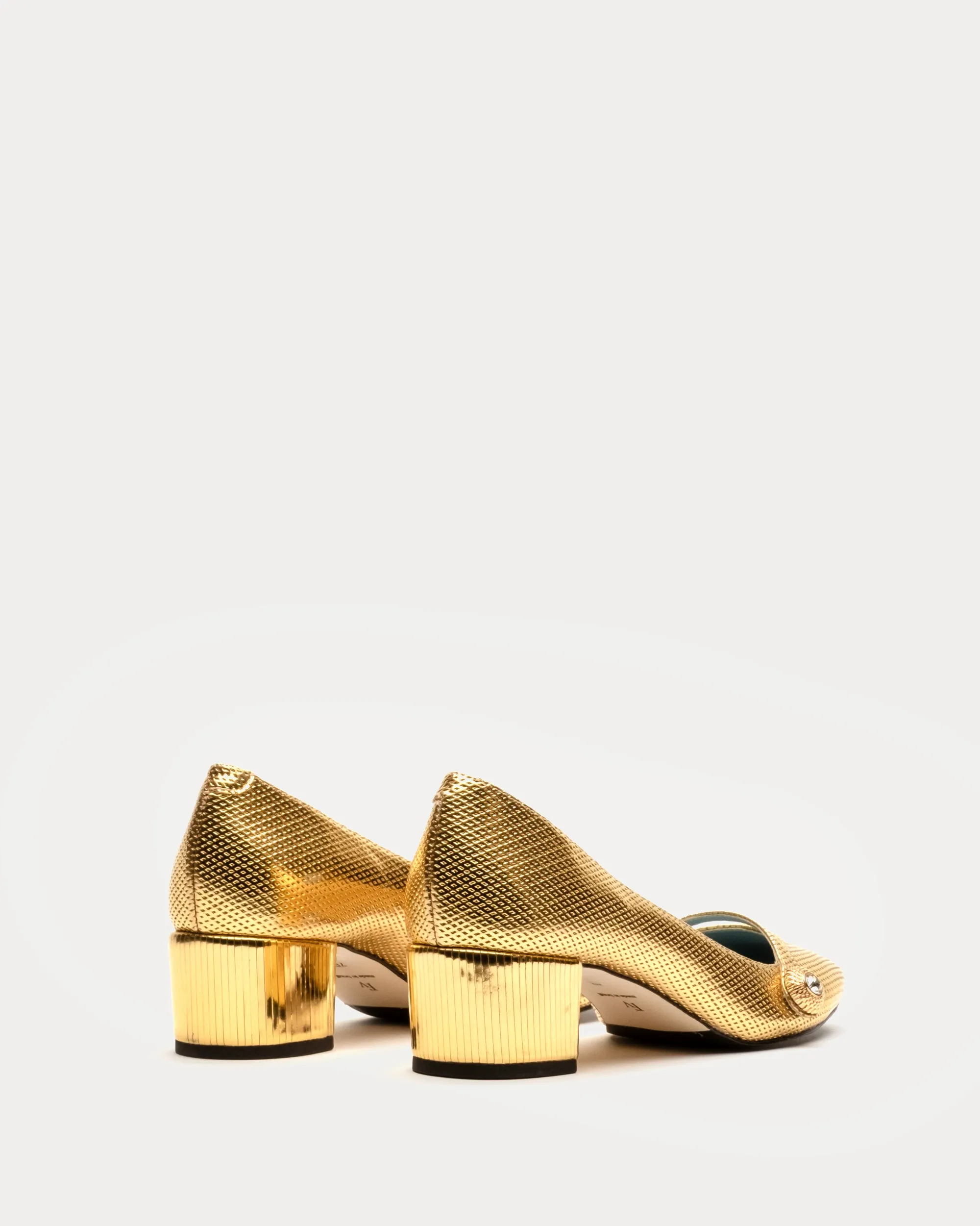 Gaga Pump Leather - Gold
