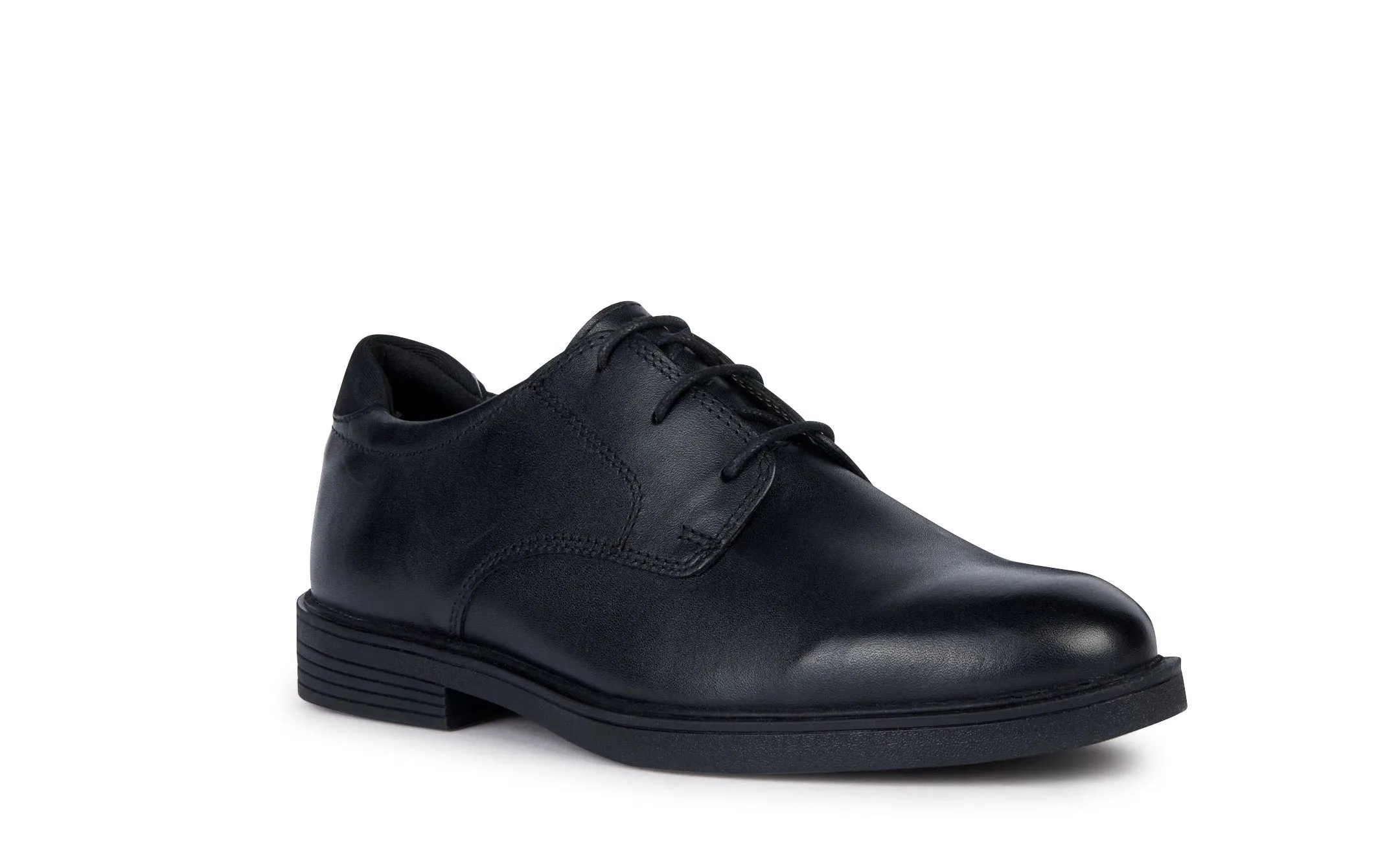 Geox School Shoes | Zheeno Lace-Up | Black