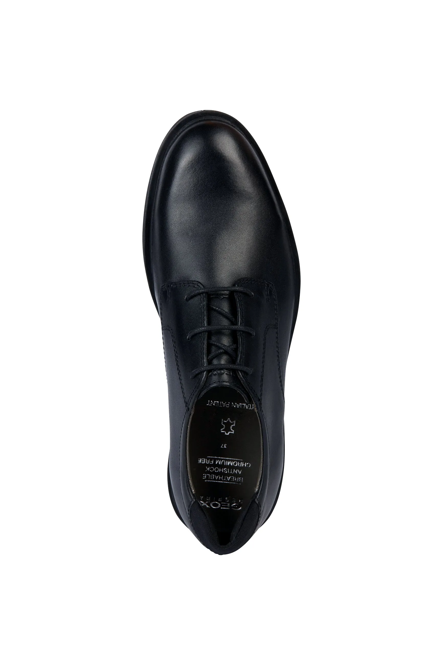 Geox School Shoes | Zheeno Lace-Up | Black