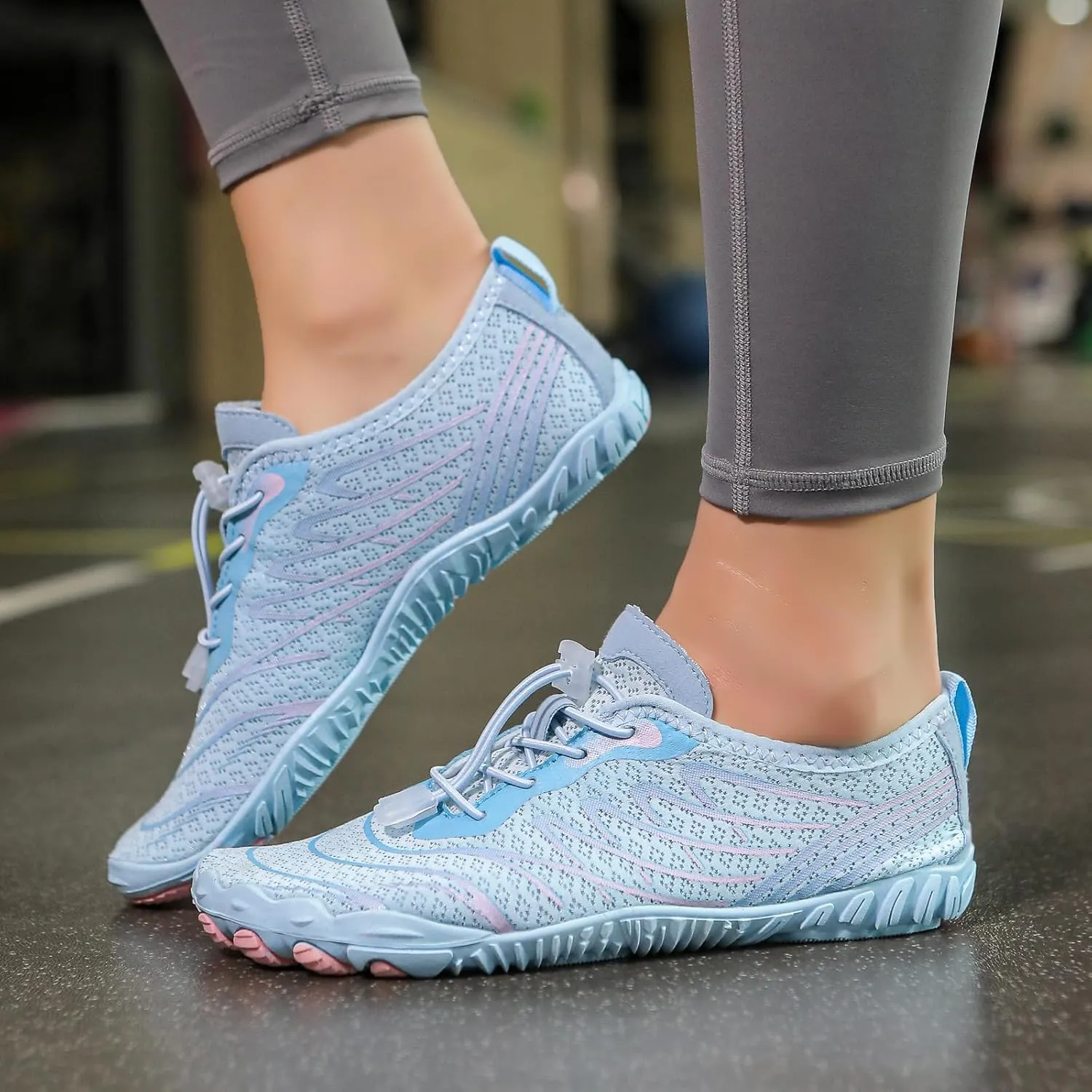 Grounding Shoes with Copper Grounded Footwear for Women Men Quick Dry Walking Comfortable Lightweight Non-Slip Barefoot Shoes