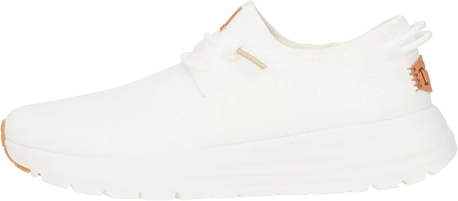 Hey Dude Women's Sirocco W Neutrals White Loafer Flat