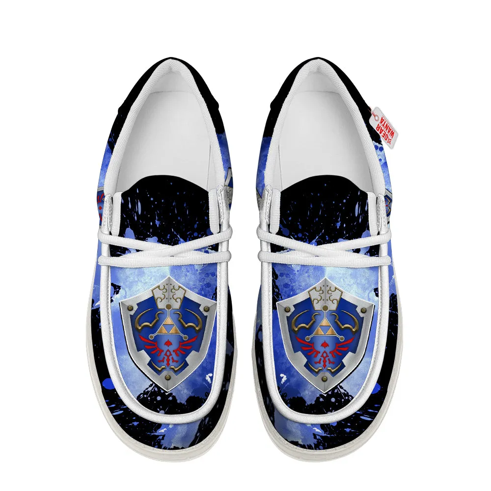 Hylian Symbol Canvas Loafer Shoes