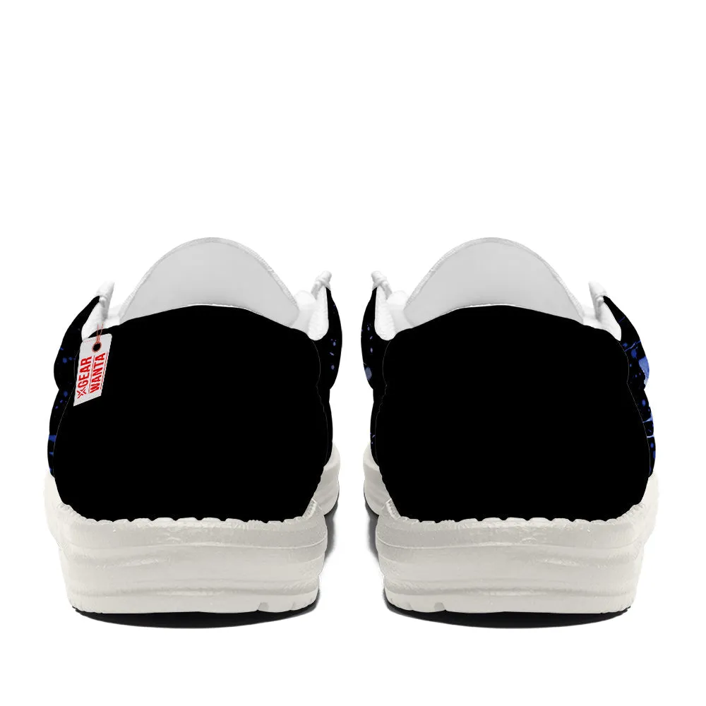 Hylian Symbol Canvas Loafer Shoes
