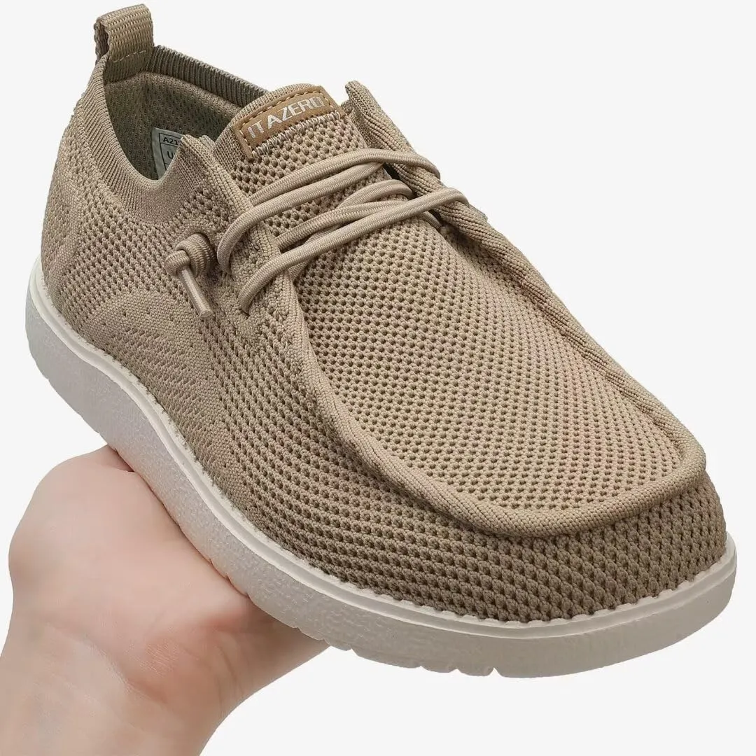 ITAZERO Wide Shoes for Women,Wide Walking Shoes for Women Slip On Loafer with Arch Support,Diabetic Women's Shoes Wide Width