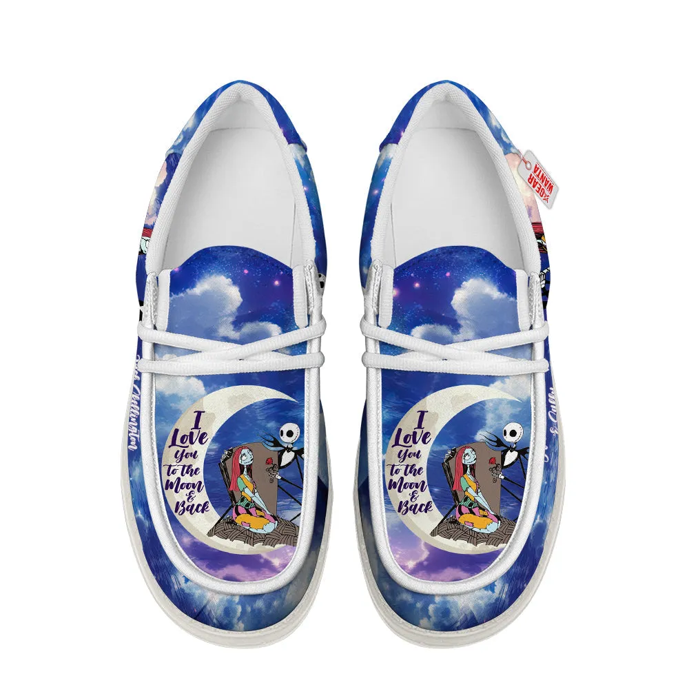 Jack Skellington And Sally Loafer Shoes