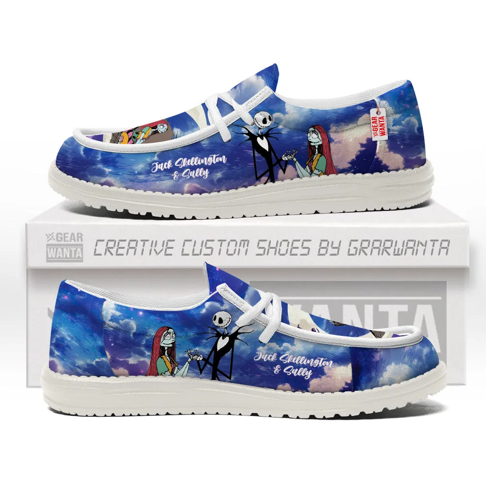 Jack Skellington And Sally Loafer Shoes