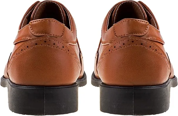 Josmo Boys Classic Comfort Dress Wing-Tip Oxford Shoe (Toddler, Little Kid, Big Kid)