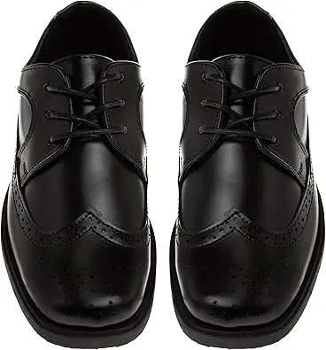 Josmo Boys Classic Comfort Dress Wing-Tip Oxford Shoe (Toddler, Little Kid, Big Kid)