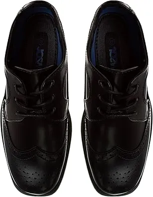 Josmo Boys Classic Comfort Dress Wing-Tip Oxford Shoe (Toddler, Little Kid, Big Kid)