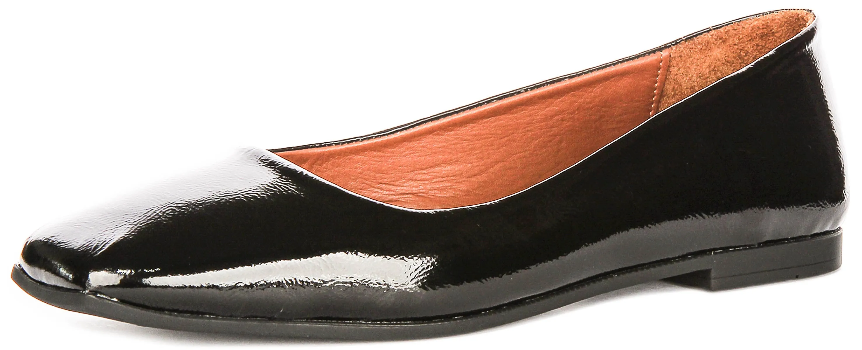 Justinreess England Giselle In Black Patent For Women