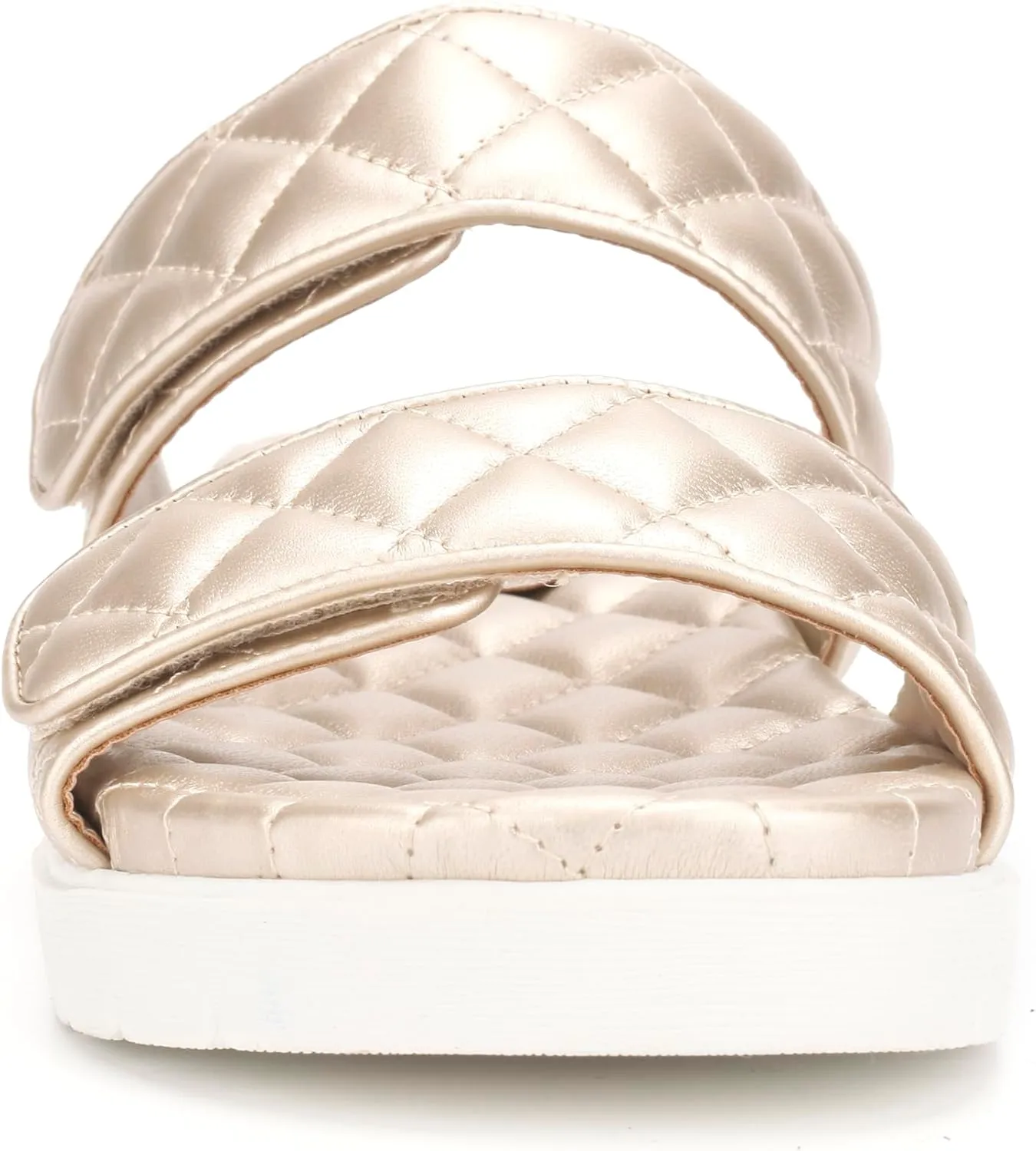 Kenneth Cole Women's Reeves Quilted 2 Band Slide Sandal